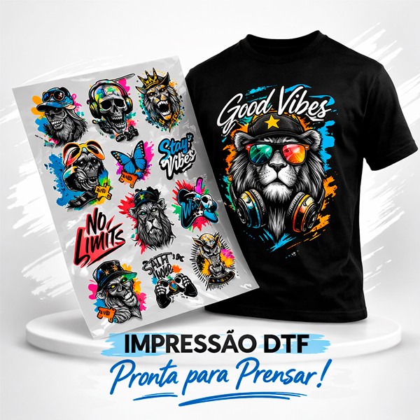 DTF Têxtil A3 (28x41cm)